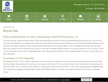 Tablet Screenshot of neworleansbestwestern.com